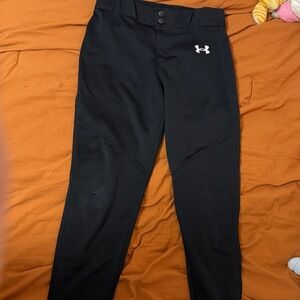 Under Armour Jet Black Performance Leggings